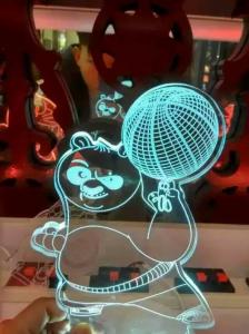 3D亞克力LED創(chuàng)意臺燈